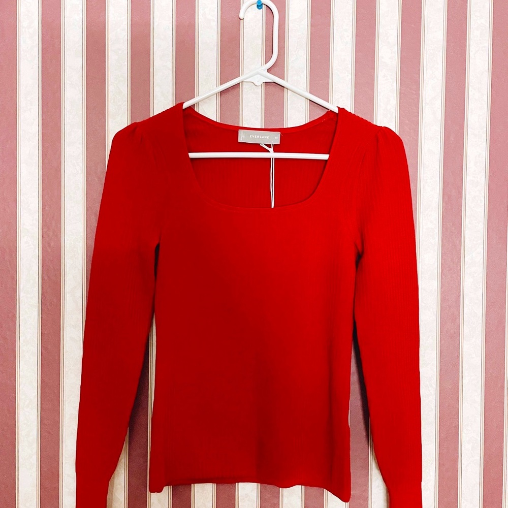 Everlane XS Square Neck Top